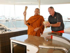 5 Heliotrope 65 Buddhist Monk Blessing Ceremony