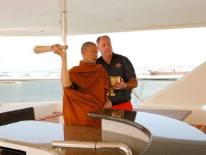 6 Heliotrope 65 Buddhist Monk Blessing Ceremony