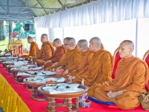 7 Heliotrope 65 Buddhist Monk Blessing Ceremony