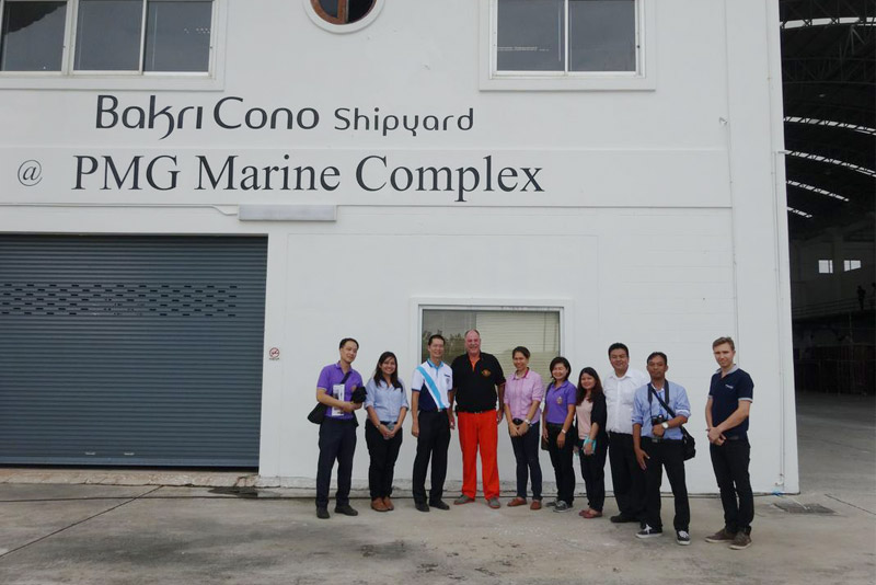 Visit Of The Bangkok Marine Department 1